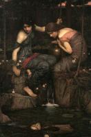 Waterhouse, John William - Nymphs finding the Head of Orpheus